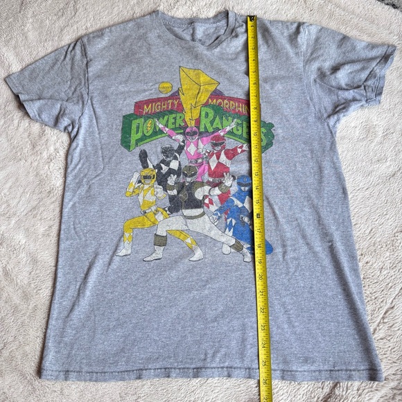 Power Rangers Graphic Gray Tee - Picture 4 of 5